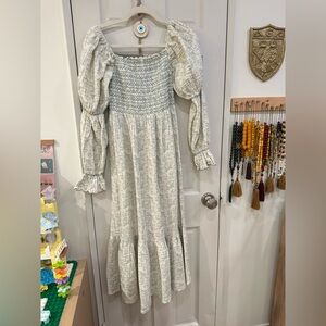 NOTHING FITS BUT Haru Dress M Peppermint 
Women’s Nursing Dress Cotton Maternity